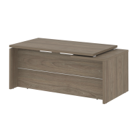 Стол руководителя прямой, левый Yalta LT.В-18 L вяз благородный